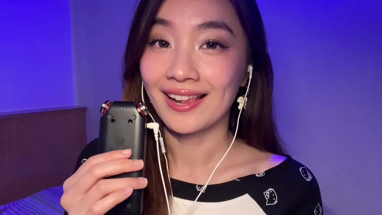 #lin 舔耳 口腔音