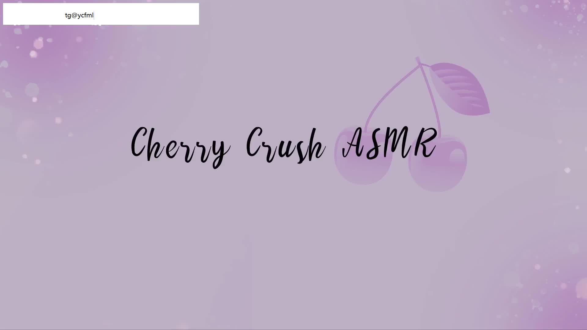 #cherrycrush